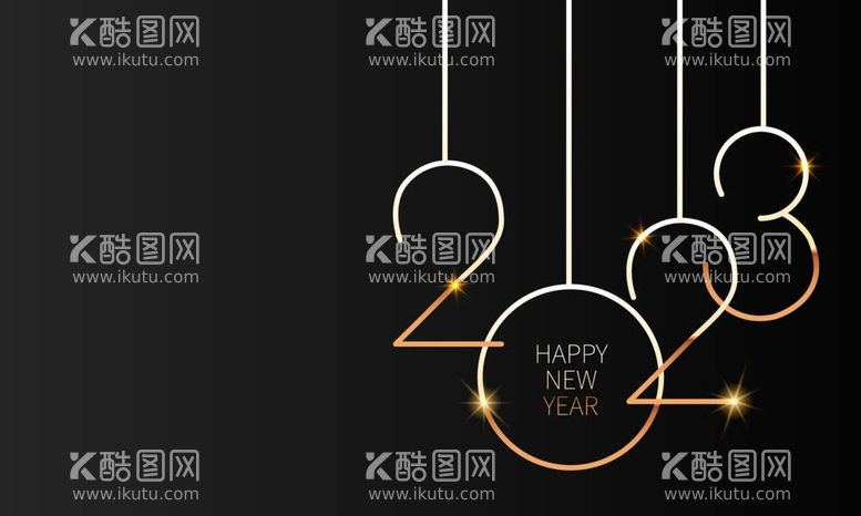 编号：42610909161421285231【酷图网】源文件下载-2023新年背景