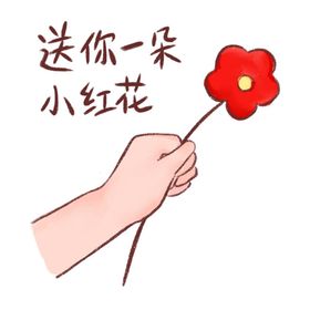 送你一朵小红花