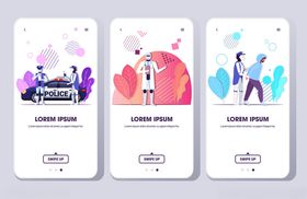 音乐社交应用界面展示