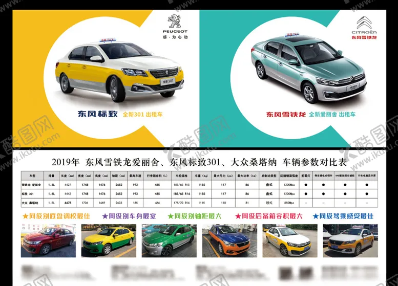 编号：54170709191633351123【酷图网】源文件下载-出租车单页