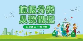 垃圾分类宣传展板