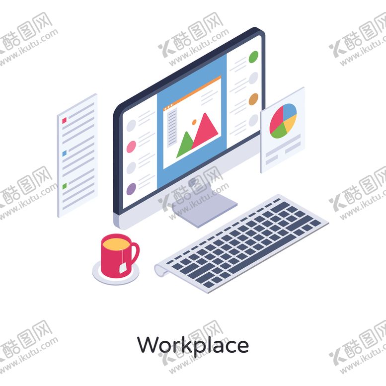 编号：30240002212002058320【酷图网】源文件下载-立体电脑元素
