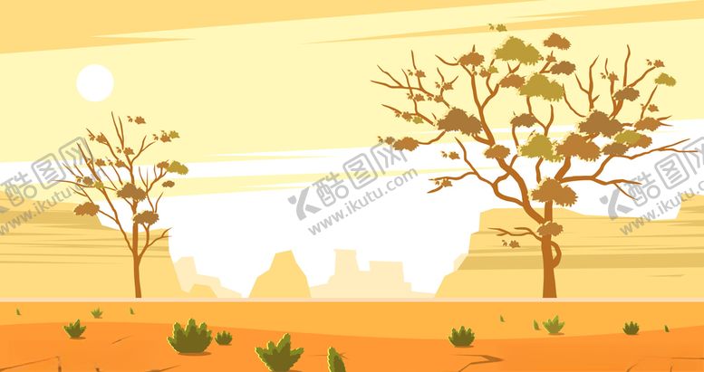 编号：36302209300158446792【酷图网】源文件下载-卡通风景图片