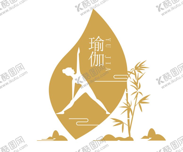 编号：34987609172348046215【酷图网】源文件下载-瑜伽文化墙