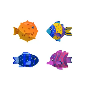 海洋生物底世界动插图卡通