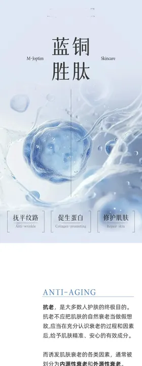 蓝铜肽科普公众号推文长图