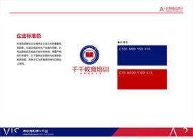 教育VI系统VI企业标准色