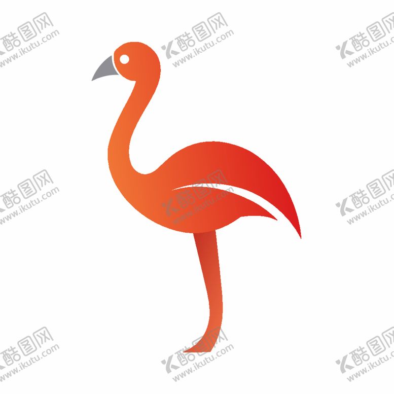 编号：96092012141550178328【酷图网】源文件下载-鸵鸟简约logo设计