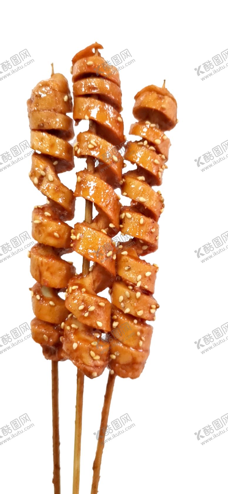 编号：55545610200739017642【酷图网】源文件下载-烤面筋小吃烧烤