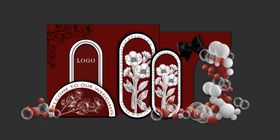 法式香槟色婚礼效果图小香风婚礼