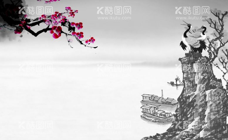 编号：47498412160008553232【酷图网】源文件下载-水墨画图片山水风景中国风