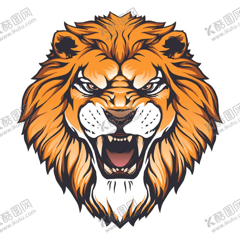 编号：69291005082036499017【酷图网】源文件下载-狮子Lion涂鸦动物