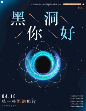 黑洞海报