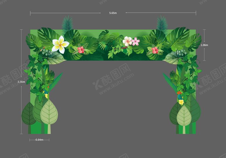 编号：14456504250018573067【酷图网】源文件下载-龙门架