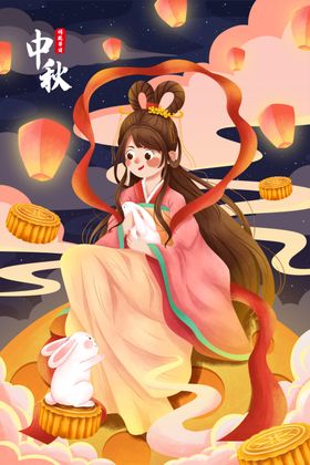 中秋节 八月十五嫦娥