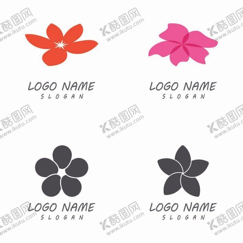编号：85634909191610015089【酷图网】源文件下载-抽象花图标