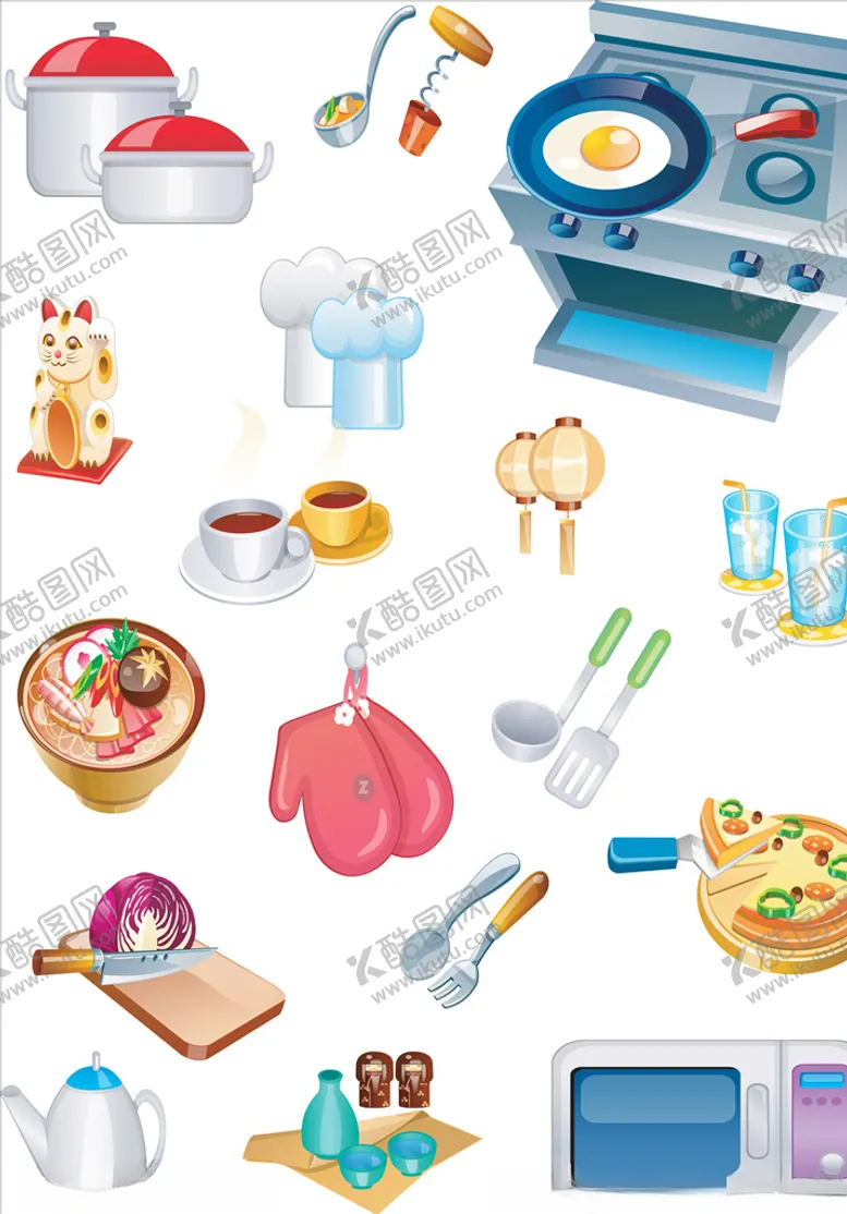 编号：34975906301002418585【酷图网】源文件下载-厨房用品
