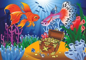 海底乐园生物水底乐园水草