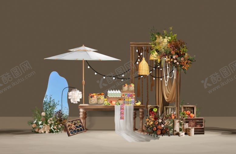 编号：51015004041137113838【酷图网】源文件下载-户外婚礼效果图