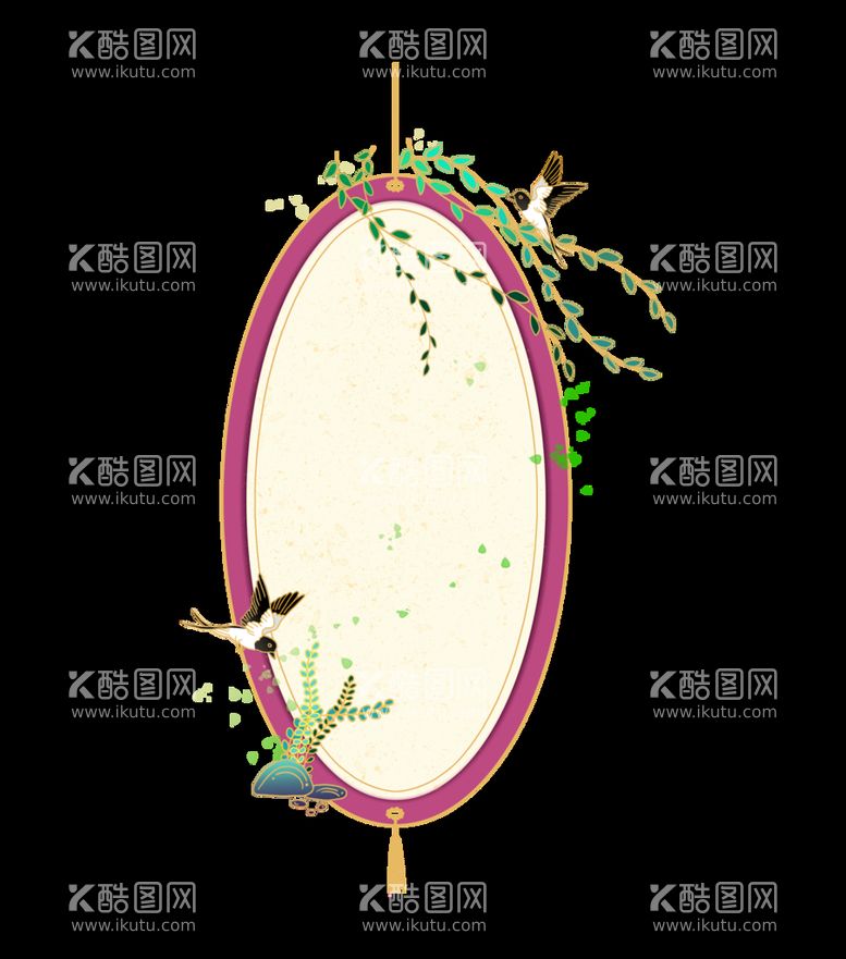 编号：85573710301329598904【酷图网】源文件下载-时尚手绘边框素材