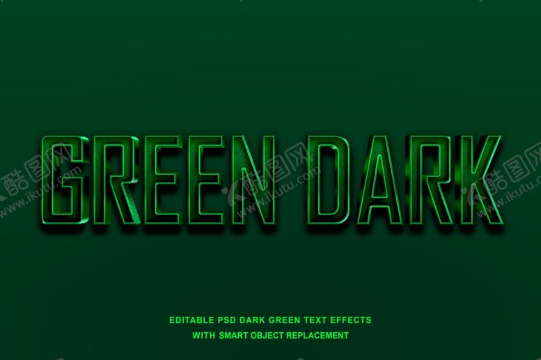 编号：59073410151645301410【酷图网】源文件下载-深绿字体