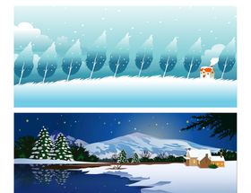 冬季雪景