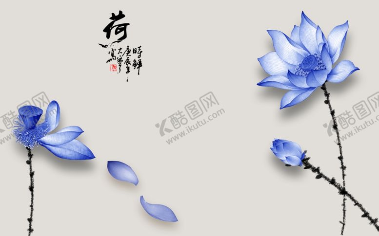 编号：47495405041027363818【酷图网】源文件下载-花开富贵装饰画