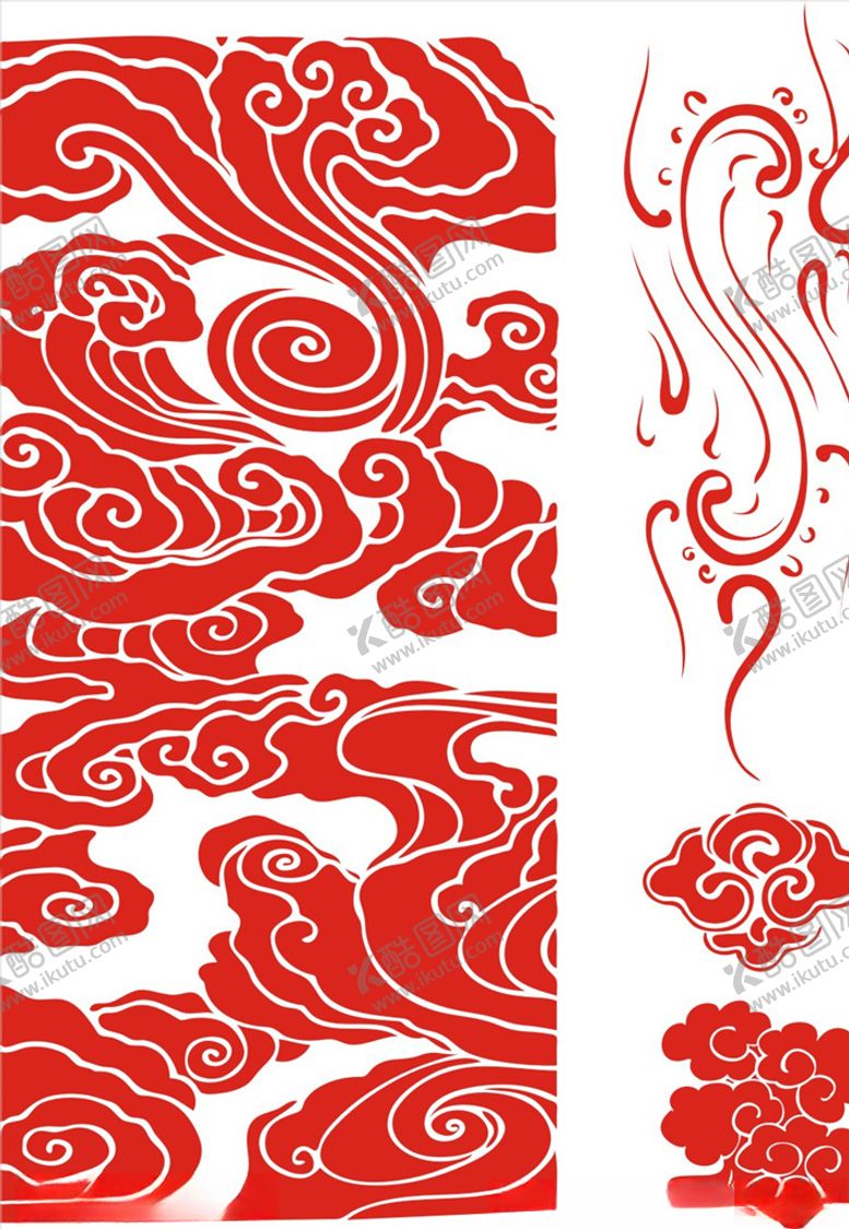 编号：32395809140249384304【酷图网】源文件下载-祥云底纹花纹