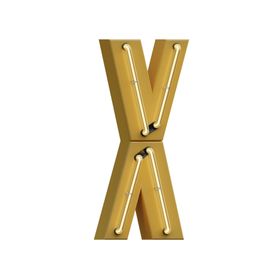 高清立体灯管字母元素