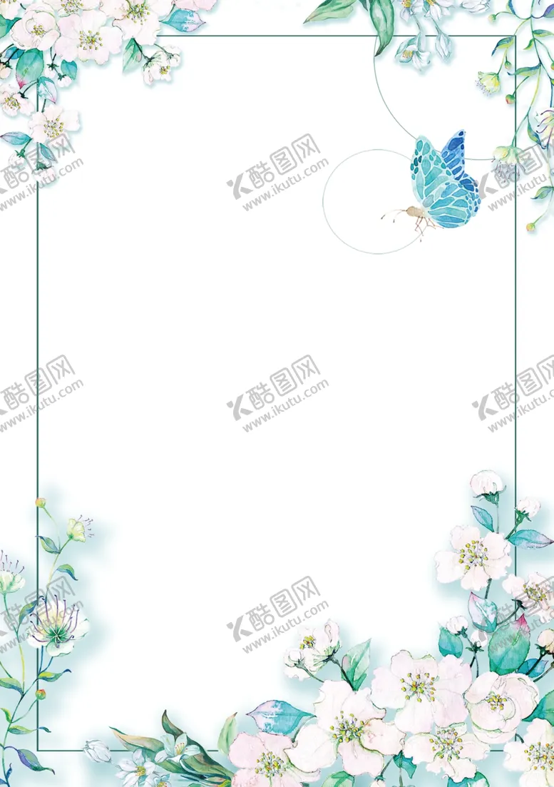 编号：80808504170902236165【酷图网】源文件下载-中国风鲜花边框