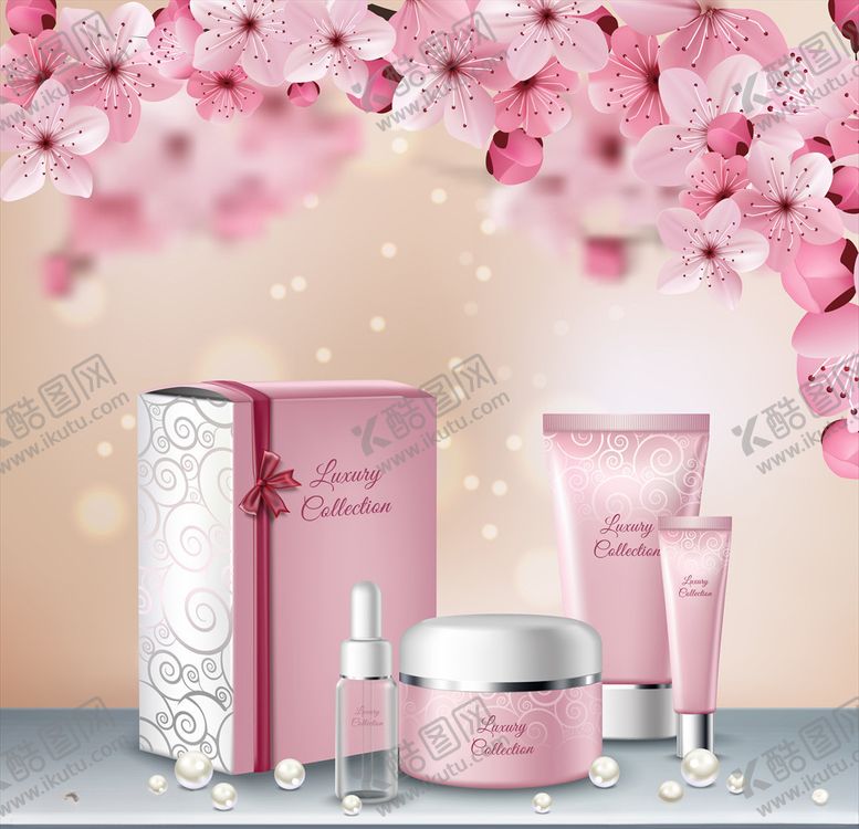 编号：64340109282104478492【酷图网】源文件下载-化妆品背景