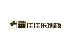 佳佳乐地板logo