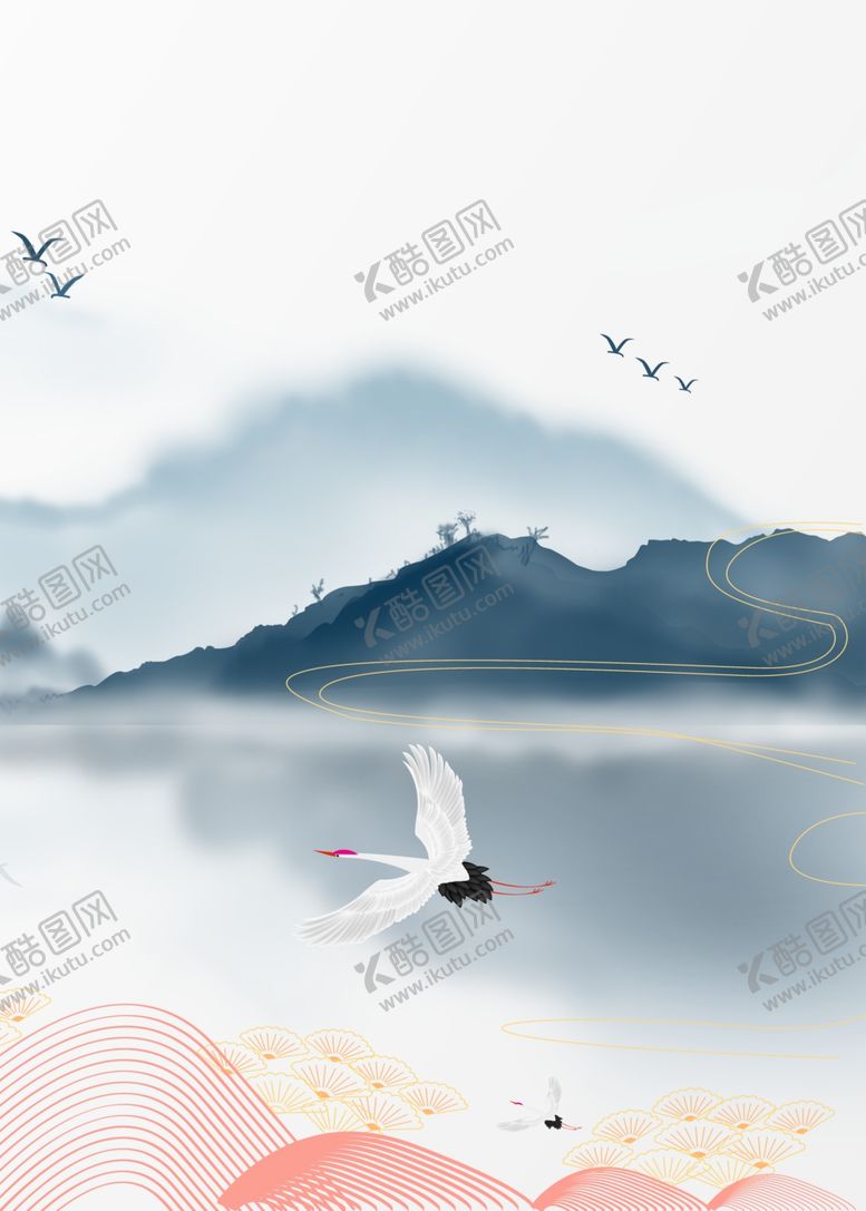 编号：71096901141037423008【酷图网】源文件下载-水墨山水