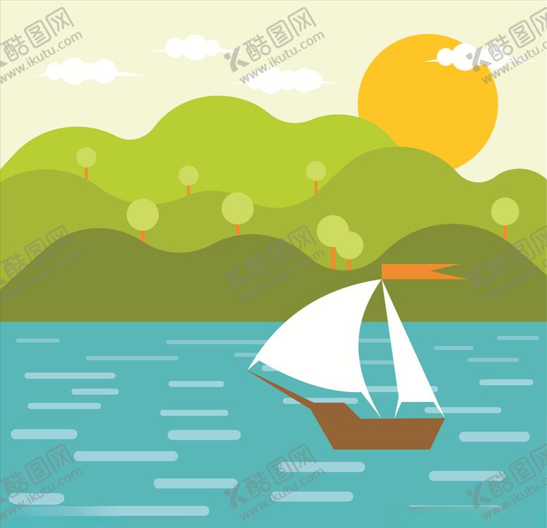 编号：88282905190905525890【酷图网】源文件下载-友谊的小船