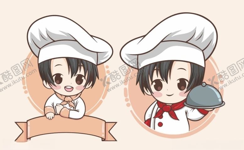 编号：30579705110744041627【酷图网】源文件下载-卡通厨师