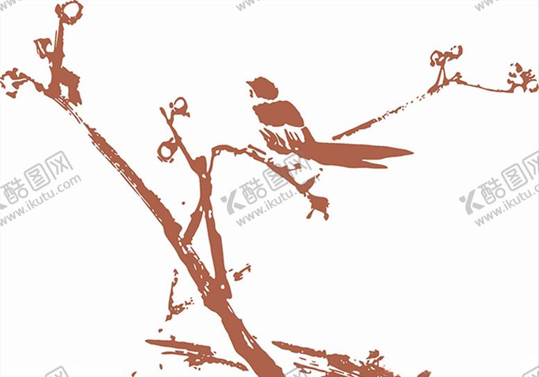 编号：70116309260825525629【酷图网】源文件下载-枝头鸟