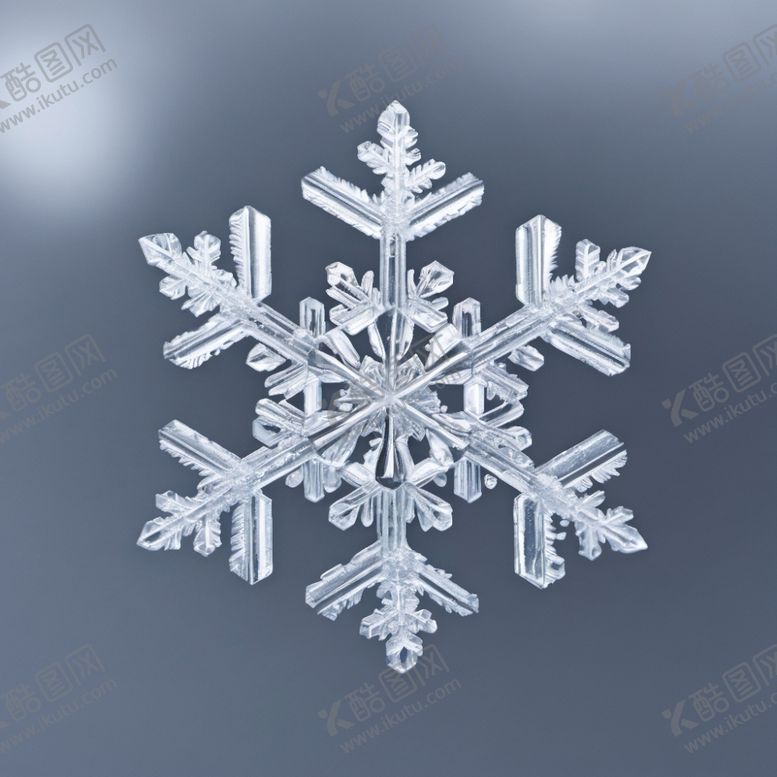 编号：38377402271447471874【酷图网】源文件下载-六角冰晶雪花