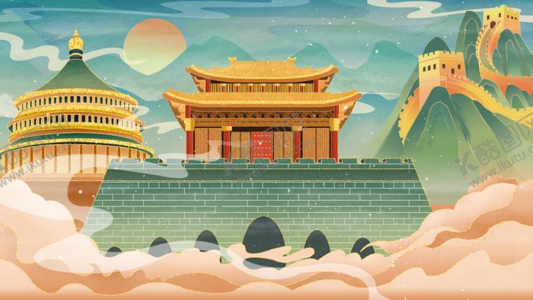 编号：91300604181105311604【酷图网】源文件下载-国潮风景