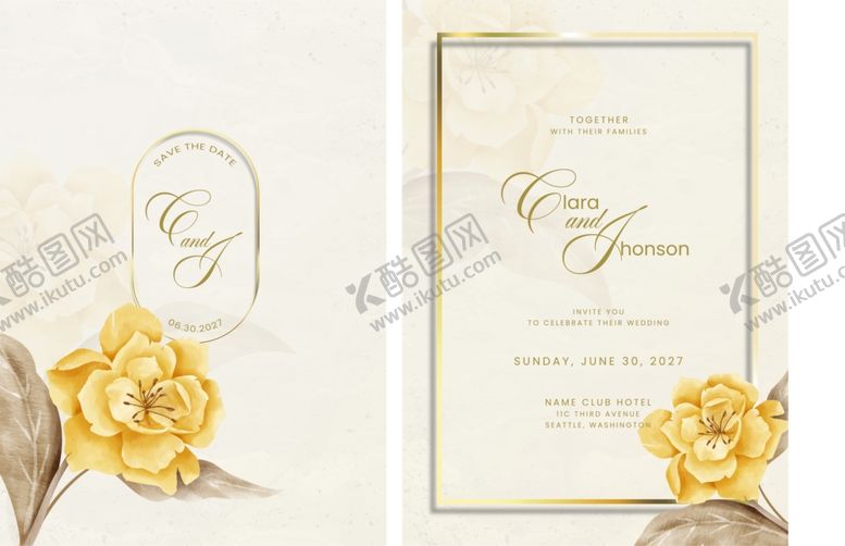 编号：56321110051435292963【酷图网】源文件下载-清新花卉贺卡