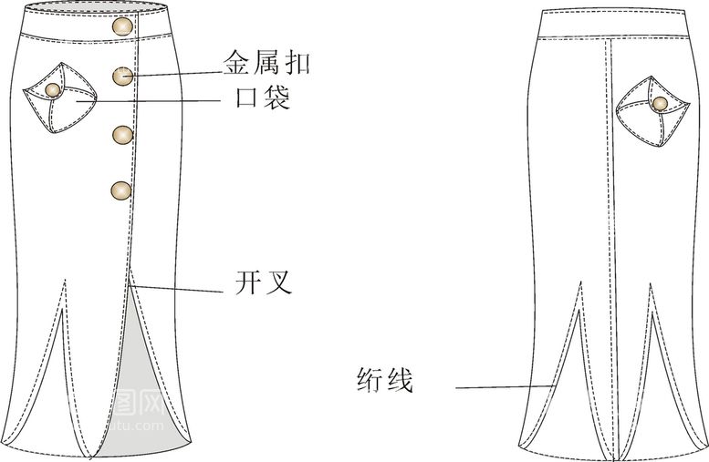 编号：61311011201838124268【酷图网】源文件下载-半身裙