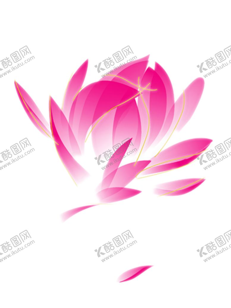 编号：95373910261106255821【酷图网】源文件下载-粉色水彩荷花