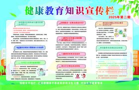 幼儿园健康教育知识宣传栏