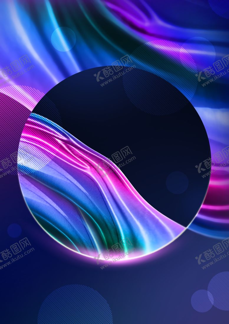 编号：15167610090627109121【酷图网】源文件下载-液态流体科技感背景