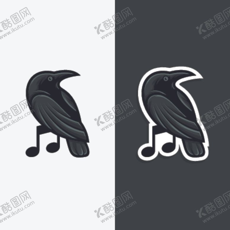 编号：55088407141057203479【酷图网】源文件下载-禽类LOGO标志
