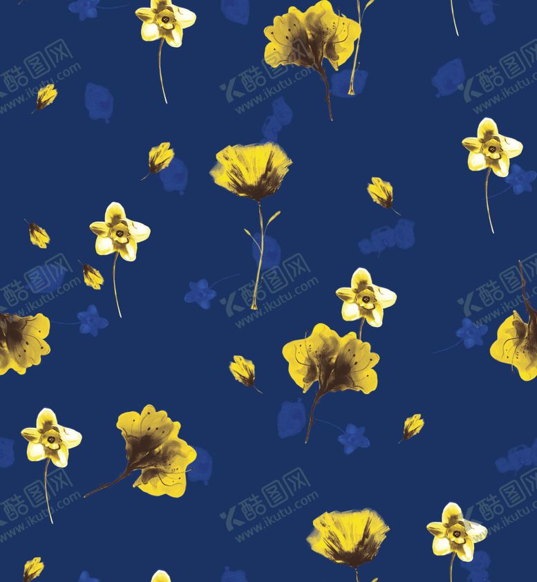 编号：86144204280859143203【酷图网】源文件下载-水彩花卉背景