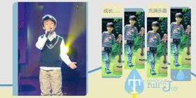 酷男孩儿童通用相册PSD模板