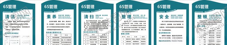 编号：30671309091850433311【酷图网】源文件下载-餐厅6S管理