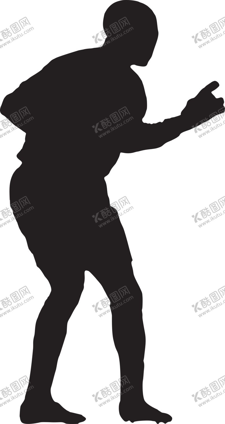 编号：25919704300242251032【酷图网】源文件下载-运动员剪影
