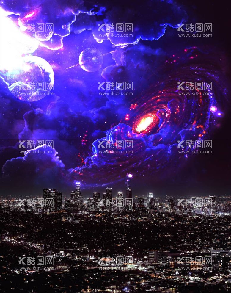 编号：90744512020933407084【酷图网】源文件下载-星空