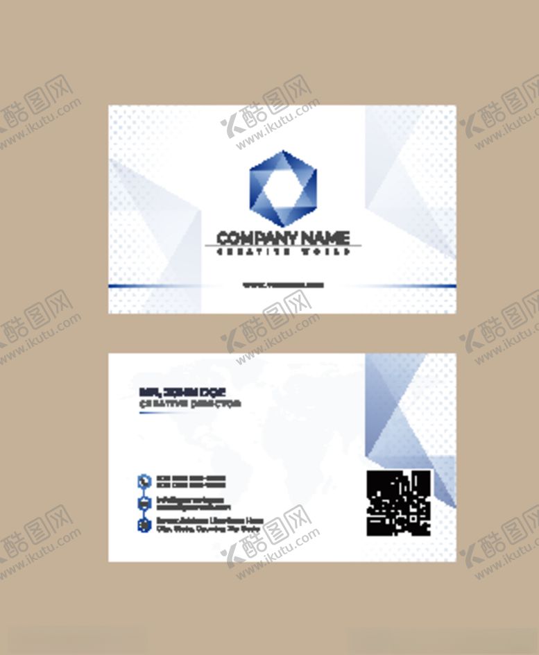 编号：43251810070953089564【酷图网】源文件下载-名片模板